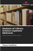 Analysis of Library Science Capstone Abstracts