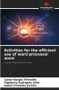 Activities for the efficient use of word processor word