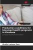 Production conditions for televised health programs in Kinshasa
