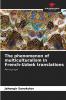 The phenomenon of multiculturalism in French-Uzbek translations