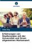 Erfahrungen von Studierenden mit der Universität und ihrem allgemeinen Markenwert