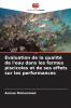 Évaluation de la qualité de l'eau dans les fermes piscicoles et de ses effets sur les performances
