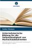Unternehmerische Bildung für die Selbstständigkeit von Hochschulabsolventen