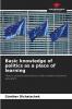 Basic knowledge of politics as a place of learning