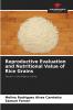 Reproductive Evaluation and Nutritional Value of Rice Grains