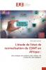 L'étude de l'état de normalisation du CDMT en Afrique