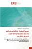 Vulnérabilité spécifique des eaux souterraines aux nitrates