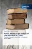 A Brief Review of the History of Literature and its Types