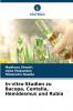 In-vitro-Studien zu Bacopa Centella Hemidesmus und Rubia