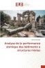 Analyse de la performance sismique des bâtiments à structures mixtes