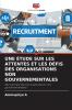 UNE ÉTUDE SUR LES ATTENTES ET LES DÉFIS DES ORGANISATIONS NON GOUVERNEMENTALES