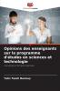 Opinions des enseignants sur le programme d'études en sciences et technologie