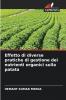 Effetto di diverse pratiche di gestione dei nutrienti organici sulla patata
