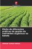 Efeito de diferentes práticas de gestão de nutrientes orgânicos na batata