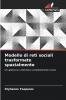 Modello di reti sociali trasformate spazialmente