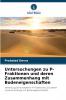 Untersuchungen zu P-Fraktionen und deren Zusammenhang mit Bodeneigenschaften