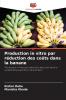 Production in vitro par réduction des coûts dans la banane