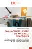 EVALUATION DE L'USAGE DES MATERIELS DIDACTIQUES