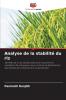 Analyse de la stabilité du riz