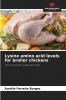 Lysine amino acid levels for broiler chickens