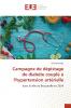 Campagne de dépistage de diabète couplé à l'hypertension artérielle