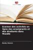 Examen des activités en ligne des enseignants et des étudiants dans Moodle