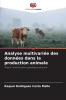 Analyse multivariée des données dans la production animale