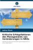 Kritische Erfolgsfaktoren des Managements von Veränderungen in NROs