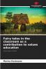 Fairy tales in the classroom as a contribution to values education