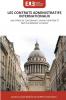 LES CONTRATS ADMINISTRATIFS INTERNATIONAUX