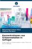 Konzentrationen von Schwermetallen in Geflügel