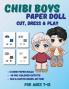 Chibi Boys Paper Doll Book