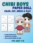 Chibi Boys Paper Doll