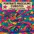 Portraits masculins cubistes - Livre de coloriage