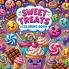Sweet Treats Coloring Book