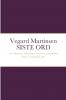 Vegard Martinsen SISTE ORD