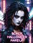Black Halloween Makeup