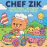 Chef Zik - Libro para colorear de dulces para niños