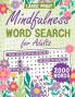 Mindfulness Word Search for Adults Large Print