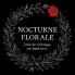Nocturne Florale - Livre de coloriage sur fond noir