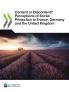 Content or Discontent? Perceptions of Social Protection in France Germany and the United Kingdom