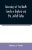 Genealogy of the Booth family in England and the United States