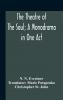 The Theatre Of The Soul; A Monodrama In One Act