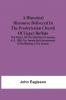 A Historical Discourse Delivered In The Presbyterian Church Of Upper Buffalo; The Pastor;; On The 22nd Day Of January A. D. 1860; The Twenty-Sixth Anniversary Of His Ministry In The Church.