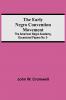 The Early Negro Convention Movement; The American Negro Academy Occasional Papers No. 9