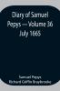 Diary Of Samuel Pepys - Volume 36