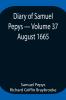 Diary Of Samuel Pepys - Volume 37