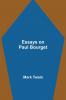 Essays on Paul Bourget