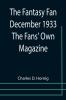The Fantasy Fan December 1933 The Fans' Own Magazine