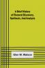 A Brief History of Element Discovery Synthesis and Analysis